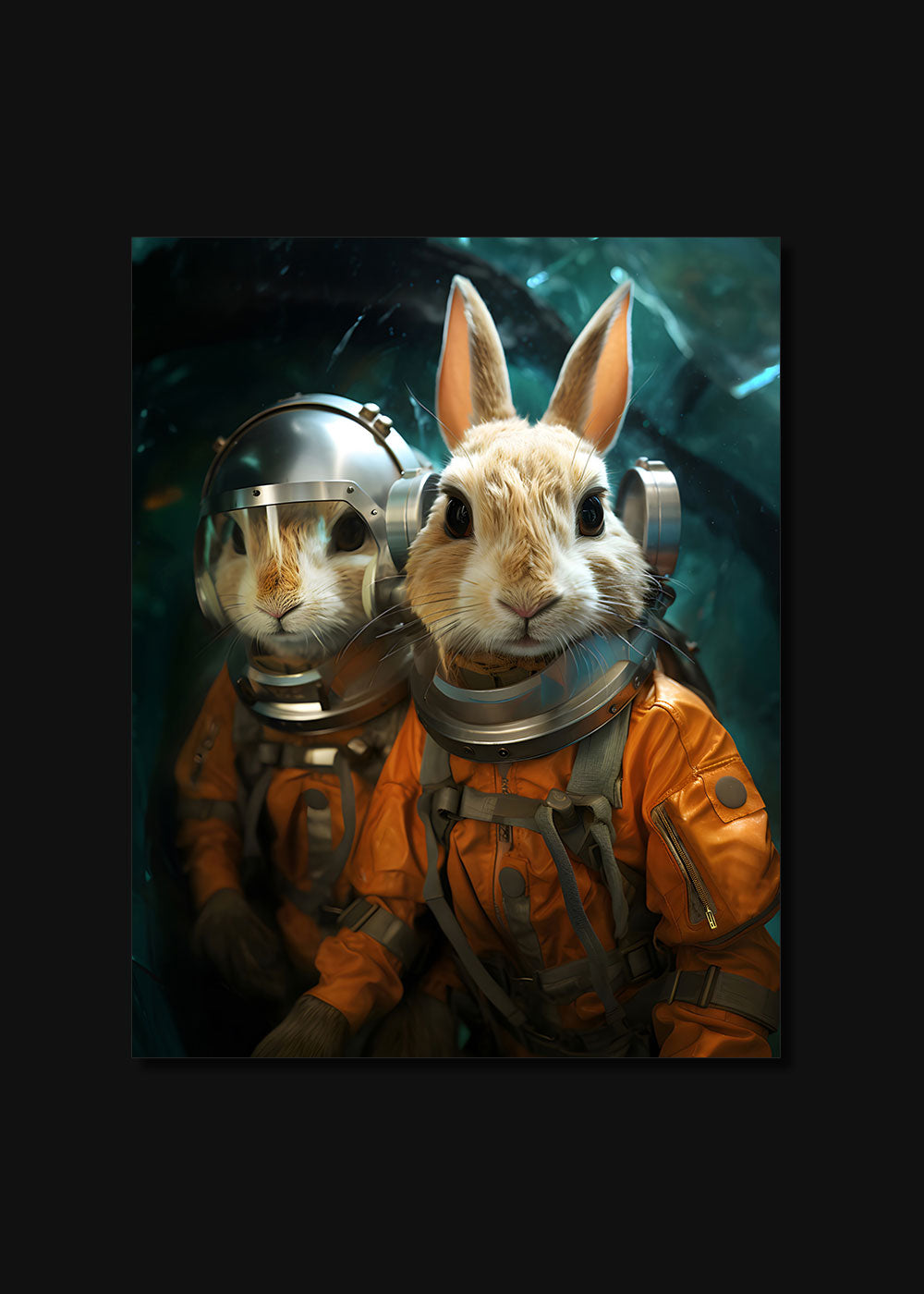 Astro Bunnys - Poster